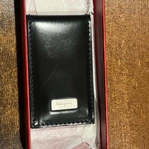 Salvatore Ferragamo Money Clip - Black